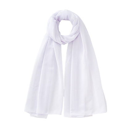 Elora Pearl Chiffon Bubble Scarf