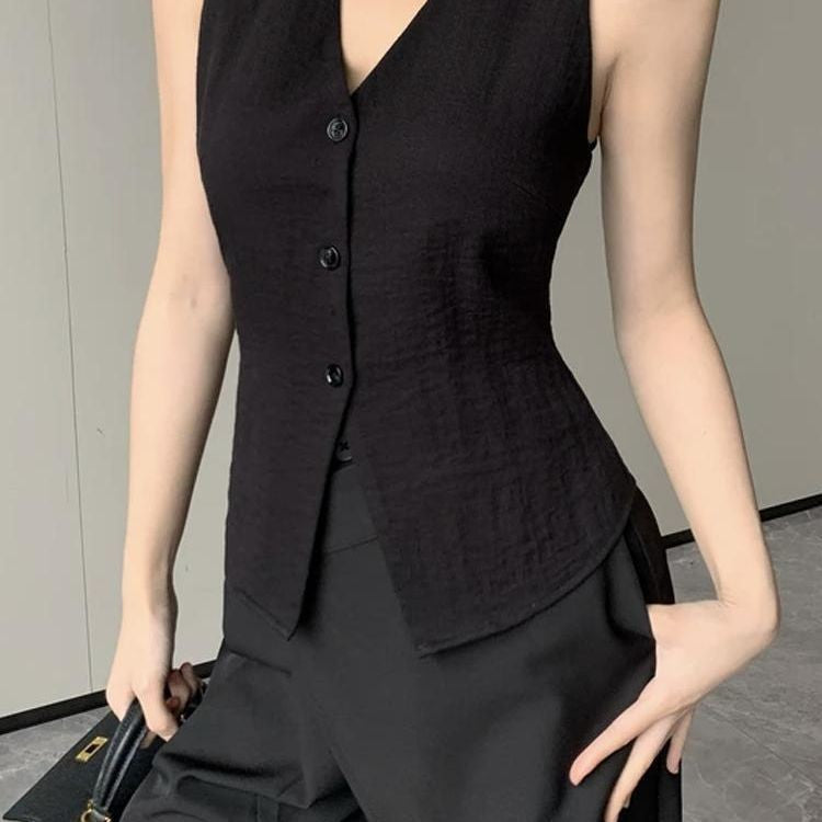 Eloria Retro Chenille Vest